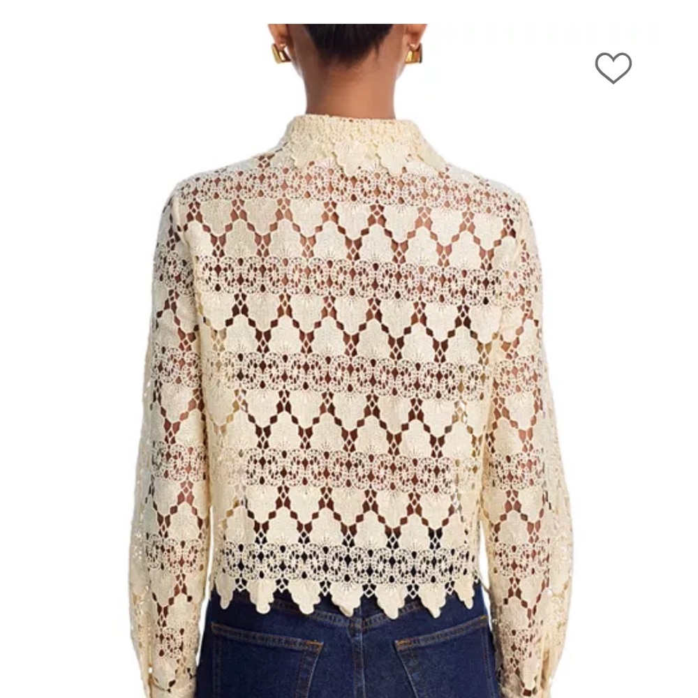 Frame Denim Lace Blouse - Picture 6 of 8